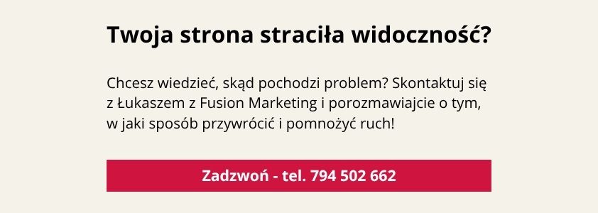 Odbuduj widoczność z Fusion Marketing